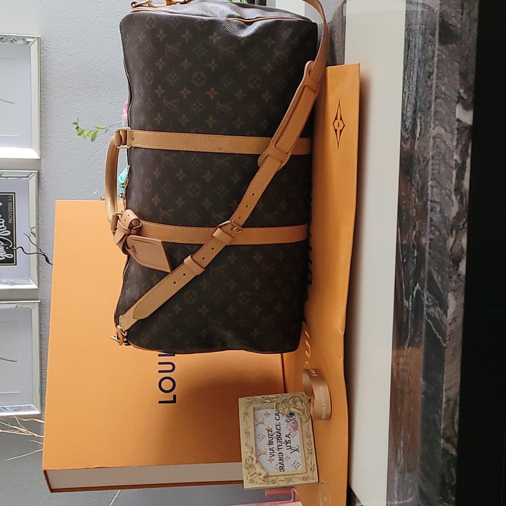 Louis Vuitton 50 Keepall Bandouliere FREE POSHMARK AUTHENTICATION!